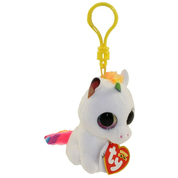 TY Beanie Boos 3" Fantasia the Unicorn Key Clip Stuffed Animal Collectible Plush
